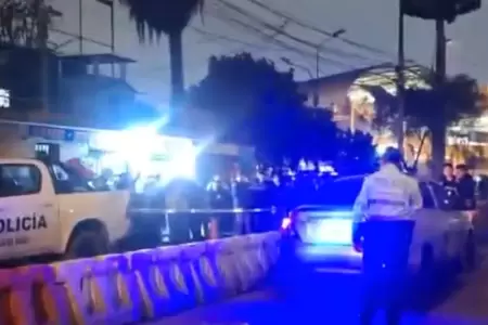 Expolica fue abatido en San Juan de Lurigancho.