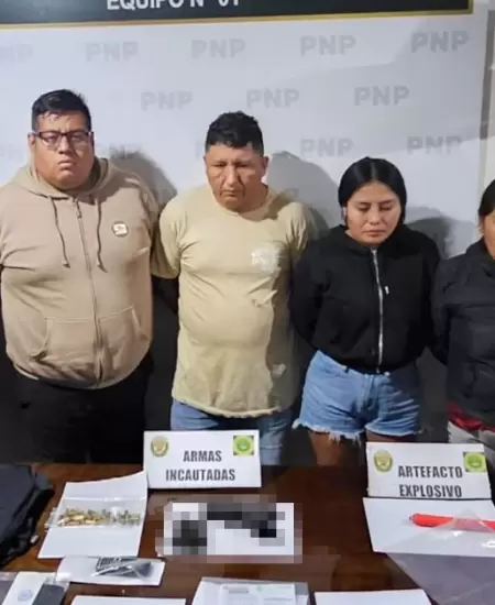 Detienen a presunto lugarteniente de alias 'Cuchillo', en Trujillo.