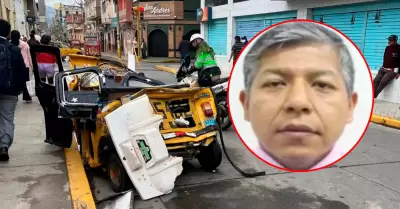 Fiscal Junior Castañeda choca en Huánuco.