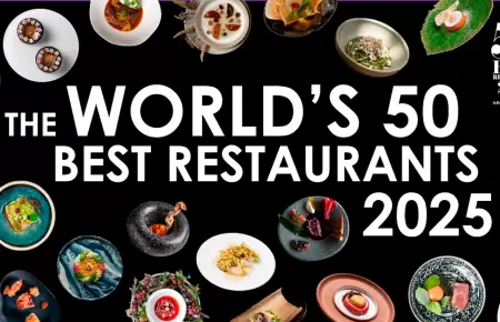 The World's 50 Best Restaurants.