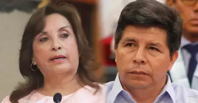 Dina Boluarte recuerda a Pedro Castillo.
