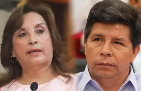 Dina Boluarte recuerda a Pedro Castillo.