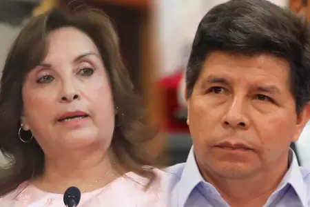 Dina Boluarte recuerda a Pedro Castillo.