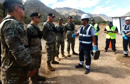 FF. AA. y PNP intensifica control contra minera ilegal en puntos claves de Pata