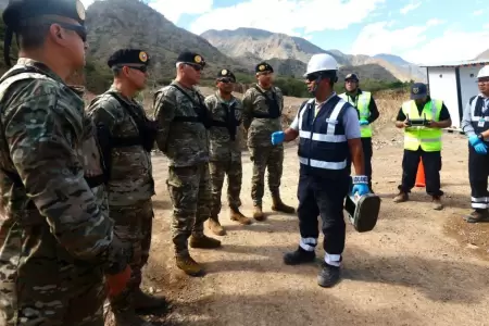 FF. AA. y PNP intensifica control contra minera ilegal en puntos claves de Pata