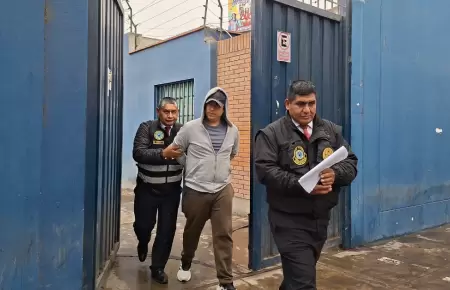 Fiscala detiene a hijo de Nilo Burga tras allanamiento a su vivienda