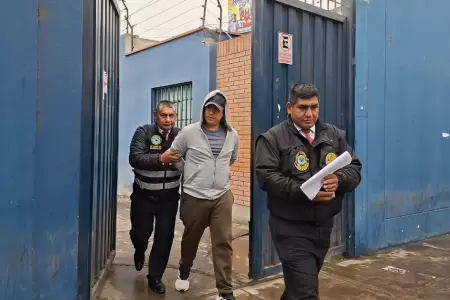 Fiscala detiene a hijo de Nilo Burga tras allanamiento a su vivienda