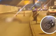 Tragedia en SJL: Joven motociclista muere tras impactar contra un poste de alumbrado