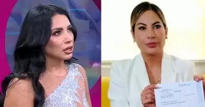 Pamela Franco y Pamela López.