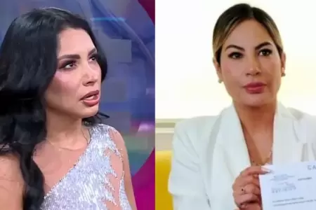 Pamela Franco y Pamela Lpez.