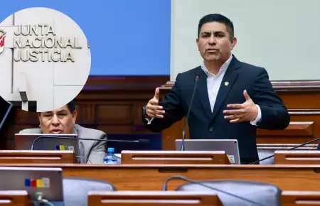 Congresista lex Paredes denuncia a los miembros de la JNJ.