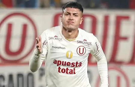 Universitario super sin problemas a ADT y vuelve a ser lder del Torneo Apertur