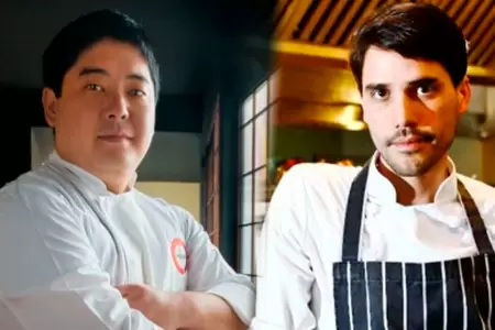 Mitsuharu Tsumura (Maido) y Virgilio Martnez (Central).