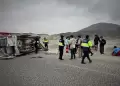 Chimbote: Estudiante muere y seis resultan heridos tras accidente de miniván