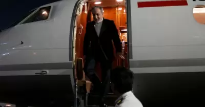 Canciller de Irán llegó a Rusia para reunirse con Vladímir Putin.