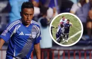 Casi se va a las manos: Christian Cueva protagoniz tenso altercado en su debut con Emelec