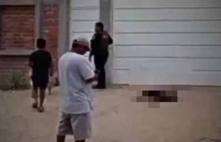 Hombre dispara contra animal