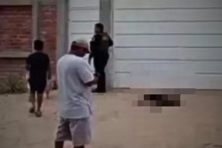 Hombre dispara contra animal