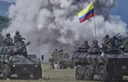 Militares colombianos son secuestrados por las FARC.