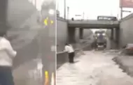 VES: Reportera termina baada de lodo EN VIVO tras imprudencia de conductor que intent cruzar aniego