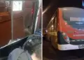 Bus 'Santa Catalina' es atacado a balazos en SJL: Chofer esquiva proyectiles y se salva de morir