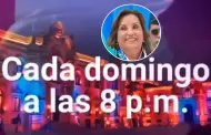 Dina Boluarte: Revelan que la presidenta alista programa propio "Cada domingo a las ocho" en TV Per