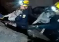 Serenos rescatan a "Rambo": Perrito estuvo amarrado a triciclo que cay al Ro Rmac