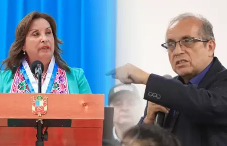 Dina Boluarte y su hermano Nicanor estaran distanciados debido a una discrepanc