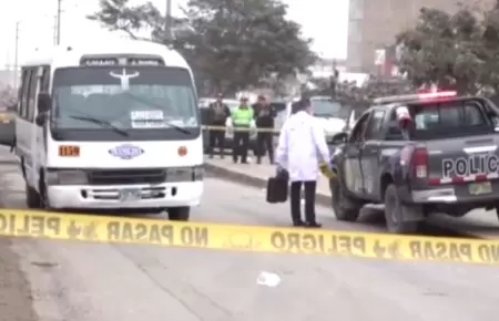 Asesinan a conductor de la empresa Translima