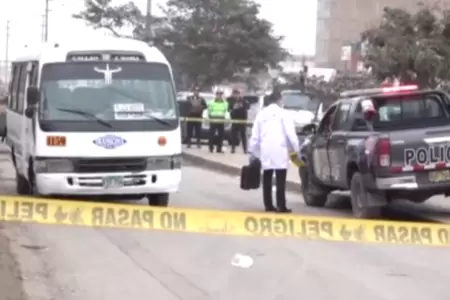 Asesinan a conductor de la empresa Translima