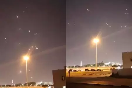 Irn ataca con misiles bases militares de EE. UU. en Qatar.