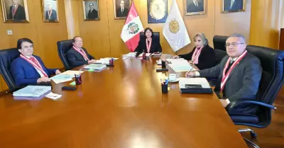 Junta de Fiscales Supremos da la bienvenida al fiscal Toms Glvez.