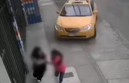 Menor queda en UCI luego de ser atropellada por taxista ebrio.