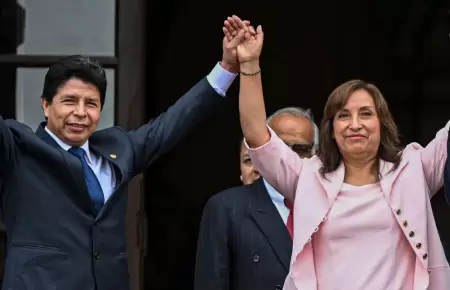Ambos fueron parte de la plancha presidencial de Per Libre en 2021.