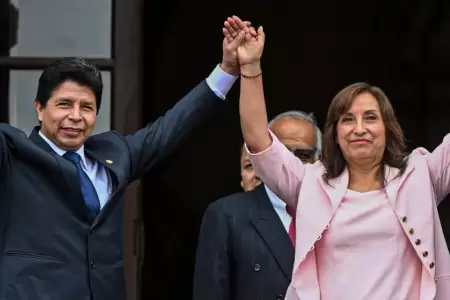 Ambos fueron parte de la plancha presidencial de Per Libre en 2021.