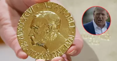 Donald Trump es nominado a Premio Nobel de la Paz.