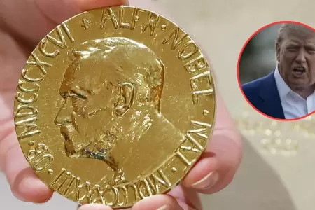 Donald Trump es nominado a Premio Nobel de la Paz.