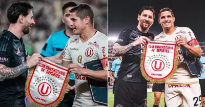 Universitario de Deportes saluda a Messi por su cumpleaños.