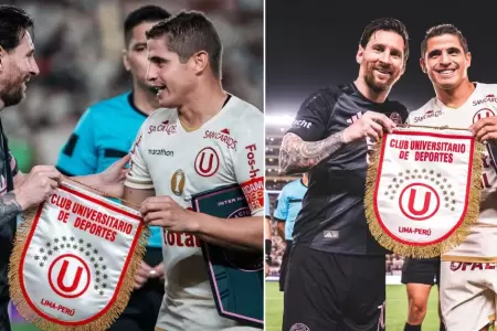 Universitario de Deportes saluda a Messi por su cumpleaos.