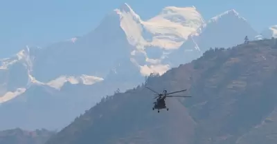 Dos montañistas japoneses quedaron atrapados en Nevado Huascarán.