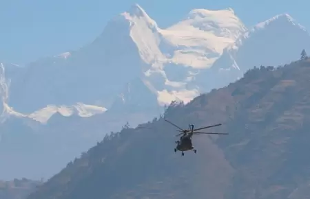 Dos montañistas japoneses quedaron atrapados en Nevado Huascarán.