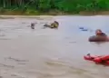 ¡En pleno Día de San Juan!: Ocho personas salvan de morir tras hundimiento de barco en el río Tigre