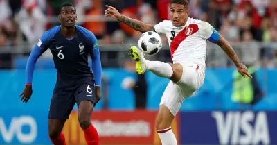 Paul Pogba recordó partido ante Perú en Rusia 2018.