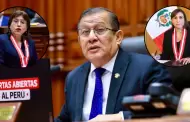 Presidente del Congreso critica disputa entre Delia Espinoza y Patricia Benavides: "Una situacin pattica"