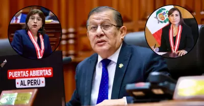 Presidente del Congreso se refirió sobre Delia Espinoza y Patricia Benavides.