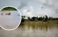 En pleno Da de San Juan! Ocho personas salvan de morir tras hundimiento de barco en el ro Tigre