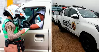 PNP de carreteras asume funciones de tránsito, en proyecto del MTC.