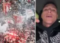 Ral Ruidaz escucha cancin de Trinchera Norte a horas del partido contra Universitario en Trujillo