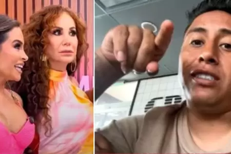 Christian Cueva amenaza con demandar 'Amrica Hoy'.
