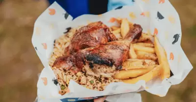 Pollo a la brasa con Chifa